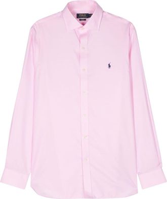 Polo Ralph Lauren Polo Pony-motif shirt - men - Cotton - 16.5 - Pink