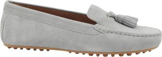 Geox Loafers - Dames - Loafers - Grijs - 38 EU - Leer - Schoenen