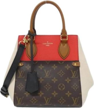 Louis Vuitton Pre-owned Vintage Handtas - Dames - Vintage Handtas - Veelkleurig - ONE Size - Leer - Vintage