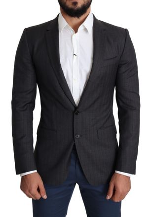 Dolce & Gabbana Klassieke Pasvorm Streepblazer Jkt2774