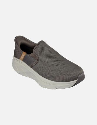 Skechers Mens DLux Walker 2.0 Mens Trainers - Brown - Size: 12