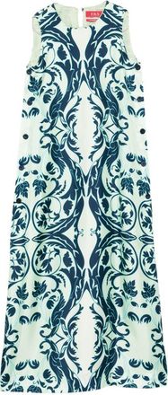 F.R.S. Printed Silk Dress