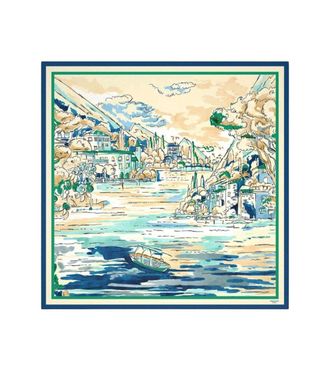 Weekend by Max Mara FOULARD ONESTO BLU MAX MARA WEEKEND