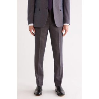 Elie Tahari Slim Fit Dress Pants in Brown at Nordstrom Rack, Size 36 X 30