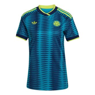 adidas (WMNS) adidas Colombia 26 Away Jersey Asia Sizing Mystery Petrol Team Navy Blue 2 JZ8843