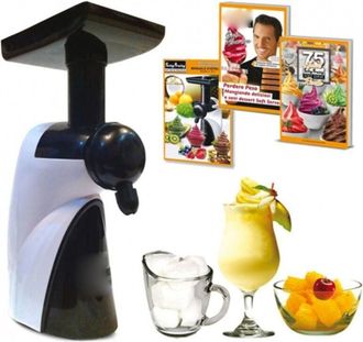 Trade Shop Trade Shop - Macchina Tutty Per Gelato Yogurt 200w Yogurtiera Con Frutta Naturale Ghiaccio