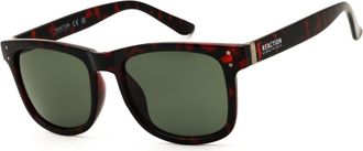 Kenneth Cole Reaction KC1401 52N Dark Havana/Green