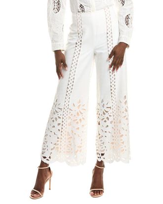 Oscar De La Renta Oscar De La Renta Silk-Lined Pant