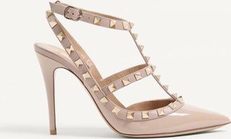 Valentino Garavani Patent Rockstud Caged Pump 100Mm Wo