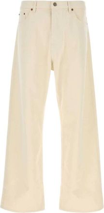 Valentino Garavani Denim Broek - Heren - Loose Fit Jeans - Beige - W32 - Denim - Jeans