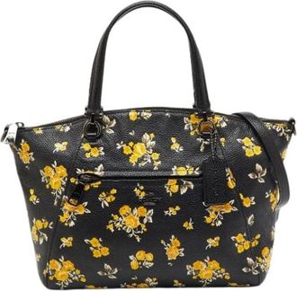 Coach Pre-owned Handbags, female, Black, Size: ONE SIZE Pre-owned Leather Handbag