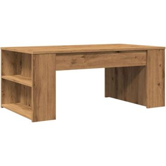 vidaXL Coffee Table Artisan Oak 102x55x42 cm Engineered Wood Vidaxl