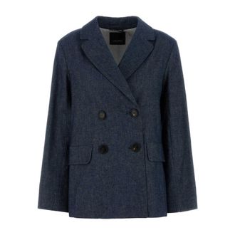 Max Mara Blazers, female, Blue, Size: S Smmnero Blazer