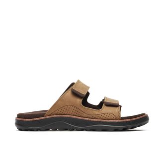 Merrell Cove Leather Slide in Brown