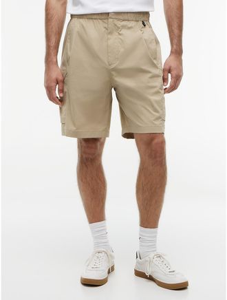 Tommy Hilfiger Mens Relaxed Fit 8 Utility Tech Short - Batique Khaki - 30