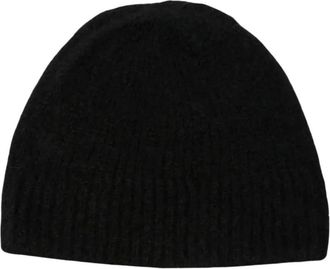 Dries Van Noten Moss Hat - Heren - Hoeden - Zwart - ONE Size - Wol - Accessoires