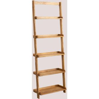 Sklum Estanter&iacute;a En Madera De Roble Idia Sklum