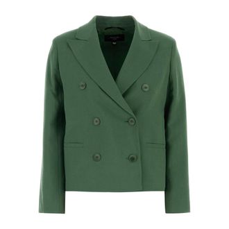 Max Mara Blazers, female, Green, Size: M Embi Blazer
