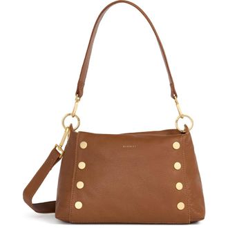 Hammitt Bryant Medium Shoulder Bag in Mahogany/Brushed Gold at Nordstrom