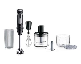 Braun Multiquick 5 Mq55.254mbk 0,5 L Batidora De Inmersi&oacute;n 1000 W Negro, Acero Inoxidable