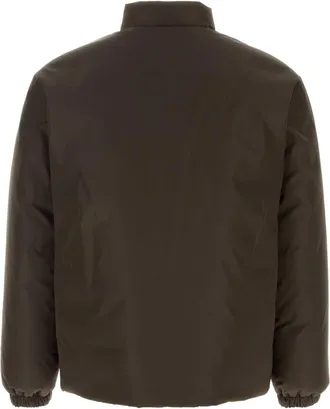 Jil Sander Mens Chocolate Polyester Down Jacket 202 Giubbini