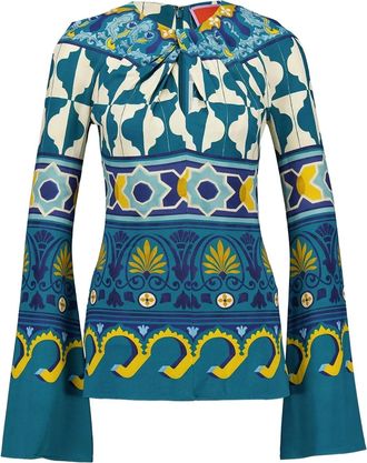 La DoubleJ Blusa con maniche a campana