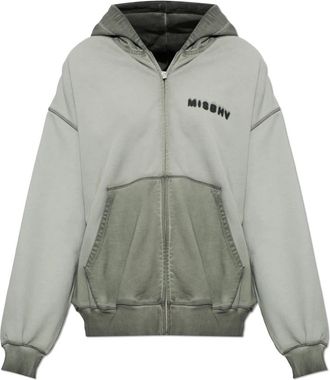 Misbhv Felpa con zip Community - - Sweatshirts & Hoodies - unisex - Grigio - M