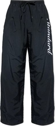 Balenciaga Broeken, Heren, Zwart, L, Standard Script Large Trainingsbroek