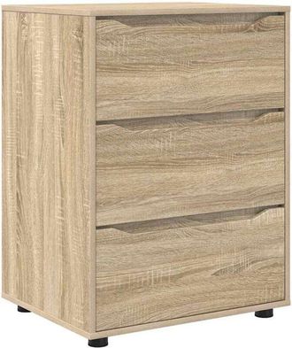 vidaXL Armario De Almacenamiento Roble Sonoma 60 X 48 X 81 Cm Vidaxl