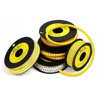 OEM Marcadores De Cable Plus (+) 1,5-2,5 Mm 100 Piezas Ec-0 Deslizables