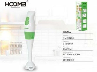 Trade Shop Trade Shop - Mixer Ad Immersione Multifunzione 2 Velocita 250 Watt Hoomei Hm-6625g