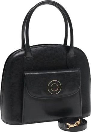 Celine Pre-owned Vintage Hand Bag - Dames - Vintage Handtas - Zwart - ONE Size - Leer - Vintage