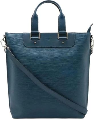 Louis Vuitton Pre-owned Tote Bags, female, Blue, Size: ONE SIZE Pre-owned Vintage Tote Bag