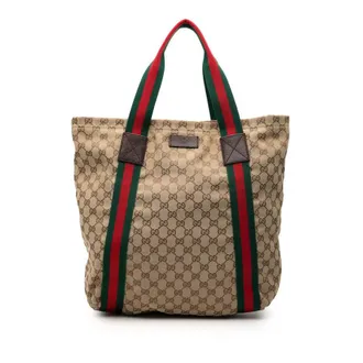 Gucci Pre-owned Gucci GG Canvas Web Tote Ladies 4QIYWXQFX4T2588Q