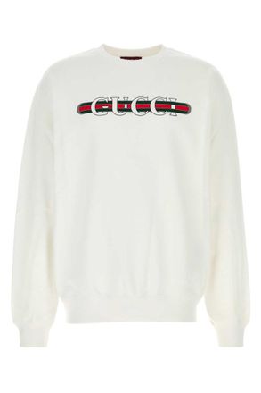 【関税&送料込】Gucci White Cottons Sweatshirt 789582_XJGLM_9074_001_100_0000