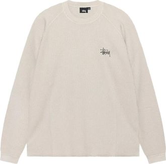 Stüssy Felpa Basic Thermal - Toni neutri