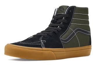 Vans Sk8-Hi Athletic Shoes Gum Obsidian Fern : Mens 13 - Womens 14.5 Medium, Canvas