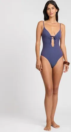 Onia Soleil One-Piece in Purple Multi at Nordstrom, Size X-Small