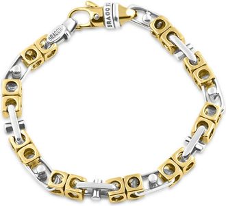 Pompeii3 Mens Link 14k Gold (55gram) or Platinum (90gram) 7mm Bracelet 8.5