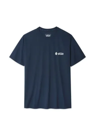 Stio | Unisex Grand Tee Shirt, Size Extra Small in Mountain Shadow