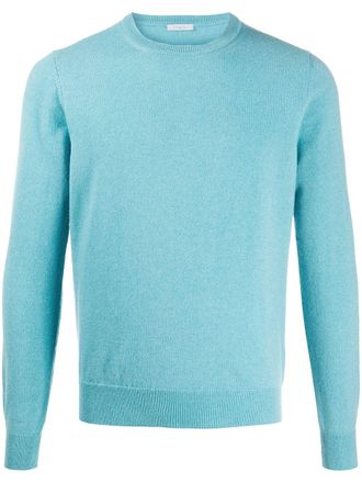 Malo crew-neck jumper - Blue