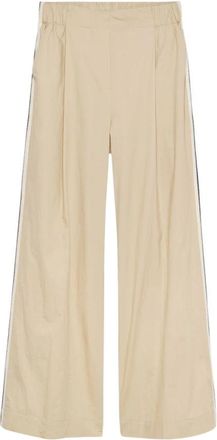 Alchemist Moonflower Tape Pants - Dames - Wijde Broeken - Beige - M - Katoen - Broeken