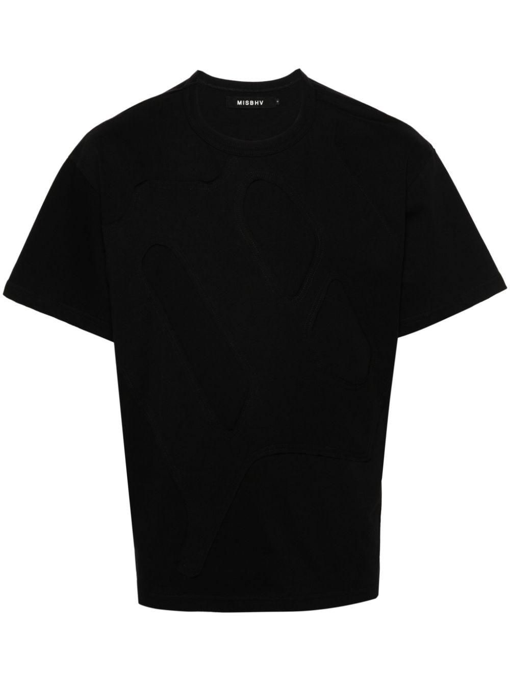 【関税込み】MISBHV ブラック Ibiza クロシェ Tシャツ 28283281_57749269_600.jpg