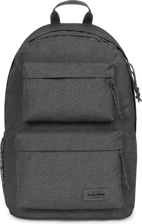 Eastpak Freizeitrucksack EASTPAK PADDED DBL, Damen, Gr. B/H/T: 28,5cm x 47cm x 21cm, schwarz (schwarz denim), Nylon, Polyester, unifarben, Rucks&auml;cke Freizeitr