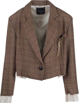 Souvenir Blazer 481025 - - Jackets - Donna - Marrone - XS