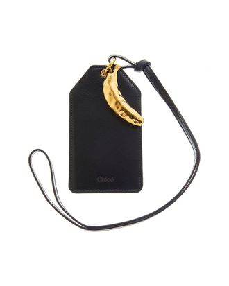Chlo&eacute; Banana Leather Key Tag