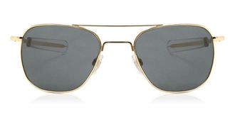 American Optical Original Pilot 1GYN Mens Sunglasses Gold Size 52