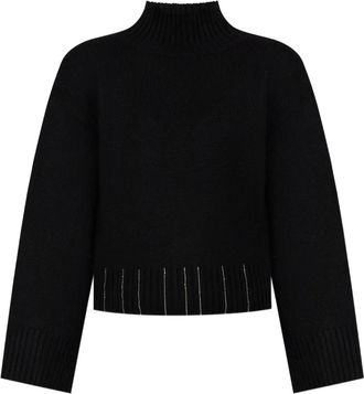 Fabiana Filippi Maglione con decorazione Monili - Nero