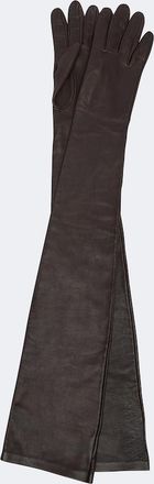 Khaite Remo leather gloves