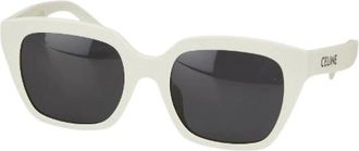 Celine Pre-owned Accessories, female, White, Size: ONE SIZE Pre-owned Plastic sunglasses